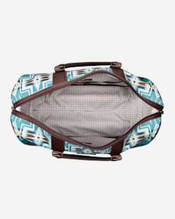 ALTERNATE VIEW OF HARDING ROLLING DUFFEL BAG IN AQUA image number 2
