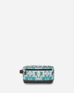 HARDING TOILETRY BAG IN AQUA image number 1