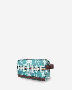 ALTERNATE VIEW OF HARDING TOILETRY BAG IN AQUA image number 3