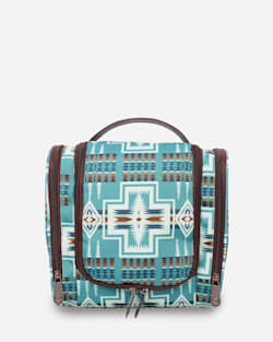 HARDING DELUXE TOILETRY BAG IN AQUA image number 1