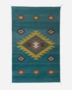 MANY DIAMONDS RUG IN AZURE image number 1