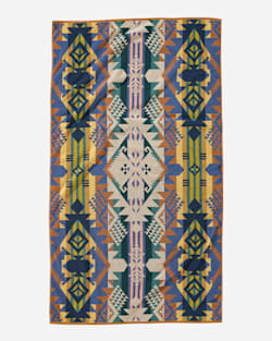 ALTERNATE VIEW OF JOURNEY WEST SPA TOWEL IN NAVY image number 2