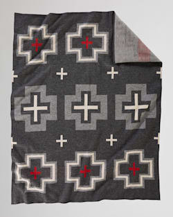 SAN MIGUEL KNIT THROW IN GREY image number 1