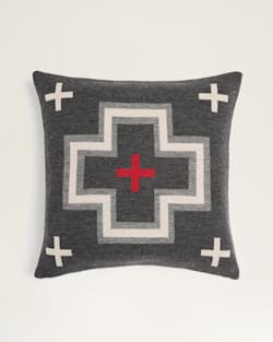 SAN MIGUEL KNIT PILLOW IN GREY image number 1