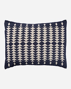 MIDNIGHT NOVA COTTON MATELASSE SHAM IN MIDNIGHT NOVA image number 1