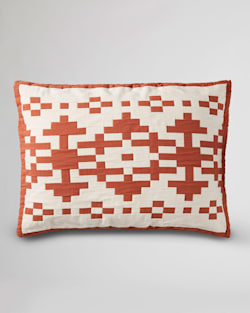 ECHO BLUFF COTTON MATELASSE SHAM IN COPPER image number 1