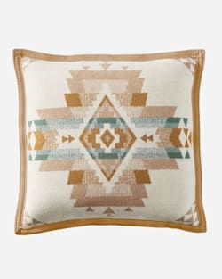 ALTERNATE VIEW OF ROCK POINT PILLOW IN IVORY image number 2