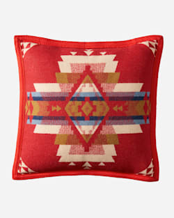 ROCK POINT PILLOW IN SCARLET image number 1