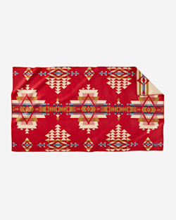 ROCK POINT SADDLE BLANKET IN SCARLET image number 1