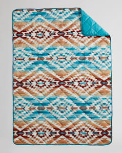 PACKABLE THROW IN AQUA PAGOSA SPRINGS image number 1