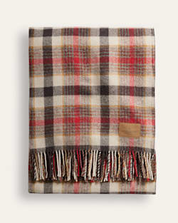 ALTERNATE VIEW OF MOTOR ROBE THROW WITH LEATHER CARRIER IN LASSEN image number 2