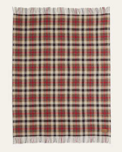 ALTERNATE VIEW OF MOTOR ROBE THROW WITH LEATHER CARRIER IN LASSEN image number 3