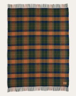 ALTERNATE VIEW OF MOTOR ROBE THROW WITH LEATHER CARRIER IN FOREST PARK image number 3