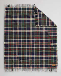 ALTERNATE VIEW OF MOTOR ROBE THROW WITH CARRIER IN TABOR PLAID image number 2