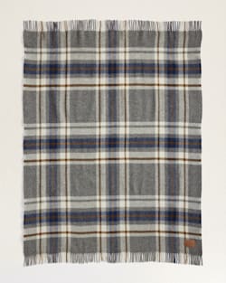 ALTERNATE VIEW OF MOTOR ROBE THROW WITH CARRIER IN RALEIGH PLAID image number 5