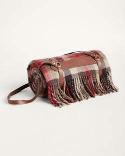 MOTOR ROBE THROW WITH LEATHER CARRIER IN LASSEN image number 1