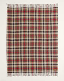 ALTERNATE VIEW OF MOTOR ROBE THROW WITH LEATHER CARRIER IN LASSEN image number 2