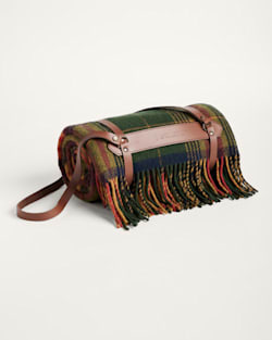 MOTOR ROBE THROW WITH LEATHER CARRIER IN FOREST PARK image number 1