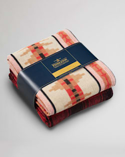 TRAIL RIDGE THROW SET IN OAT image number 1