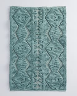 LOS LUNAS BATH RUG IN BLUE SURF image number 1