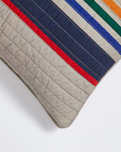 ALTERNATE VIEW OF YELLOWSTONE NATIONAL PARK QUILTED PILLOW IN TAN MULTI image number 2