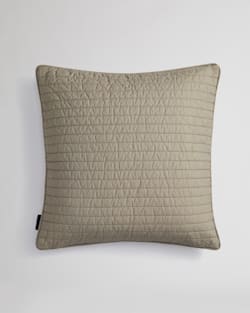 ALTERNATE VIEW OF YELLOWSTONE NATIONAL PARK QUILTED PILLOW IN TAN MULTI image number 3