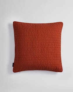 ALTERNATE VIEW OF ZION NATIONAL PARK QUILTED PILLOW IN RED MULTI image number 3