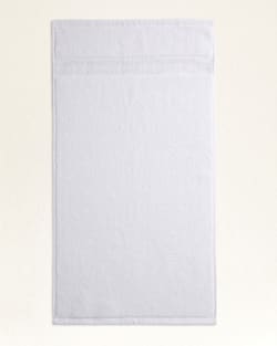 ALTERNATE VIEW OF LOS LUNAS TONAL TOWEL COLLECTION IN BRIGHT WHITE image number 3