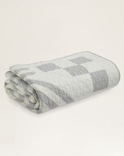 ALTERNATE VIEW OF WILLOW CREEK PIECED QUILT SET IN IVORY image number 5