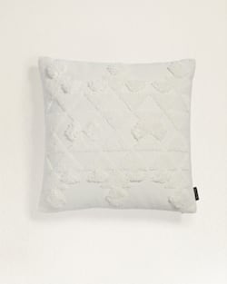 CABIN CREEK SQUARE PILLOW IN MARSHMALLOW image number 1