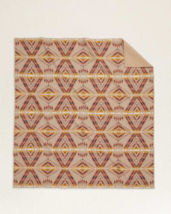 MISSION TRAILS PRINTED COVERLET SET IN TAN MULTI image number 2