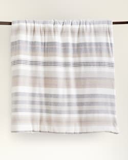 ALTERNATE VIEW OF CASCADE STRIPE COMFORTER SET IN TAN image number 3