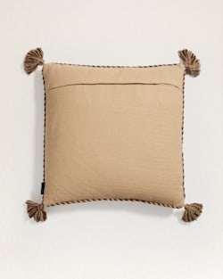 ALTERNATE VIEW OF MISSION TRAILS SQUARE PILLOW IN TAN MULTI image number 3