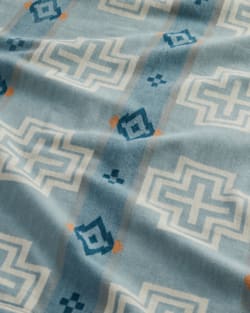 ALTERNATE VIEW OF SAN MARINO ORGANIC COTTON BLANKET IN SHALE image number 2