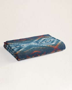 CARICO LAKE ORGANIC COTTON BLANKET IN MARINE image number 4