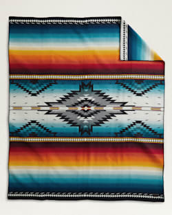 SALTILLO SUNSET BLANKET IN SUNSET MULTI image number 1