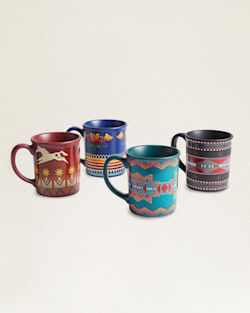 AMERICAN INDIAN COLLEGE FUND MUGS, SET OF 4 IN MULTI image number 1