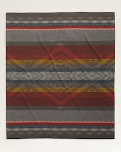 ALTERNATE VIEW OF BRIDGE CREEK KNIT THROW IN BLACK image number 2