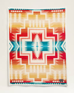 ALTERNATE VIEW OF HARDING STAR CRIB BLANKET IN MULTI image number 2