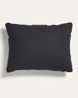 ALTERNATE VIEW OF TURQUOISE CROSSES LUMBAR PILLOW IN NEUTRAL image number 2