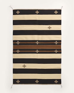 TURQUOISE CROSSES RUG IN NEUTRAL image number 1