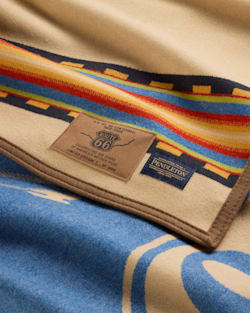 ALTERNATE VIEW OF ROUTE 66 100TH ANNIVERSARY BLANKET IN MULTI image number 2