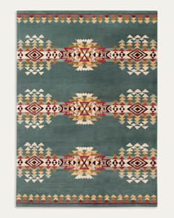 HIGHLAND PEAK RUG IN TEAL image number 1