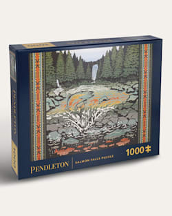 SALMON FALLS 1000 PIECE PUZZLE IN MULTI image number 1