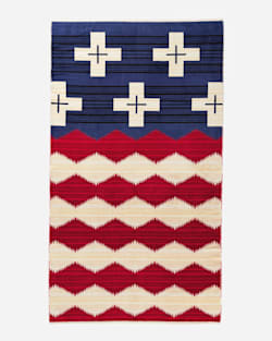 BRAVE STAR SPA TOWEL IN RED/WHITE/BLUE image number 1