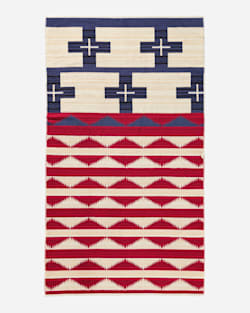 ADDITIONAL VIEW OF BRAVE STAR SPA TOWEL IN RED/WHITE/BLUE image number 2