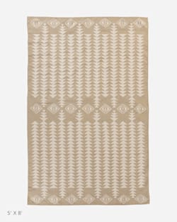 COTTON WOVEN DHURRIE RUG IN HARDING image number 1