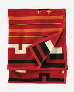 ADDITIONAL VIEW OF PRESERVATION SERIES: PS02 BLANKET IN RED MULTI image number 3