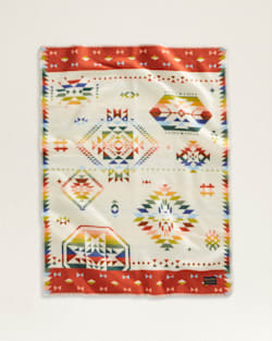 WILD BLOOMS CRIB BLANKET IN WHITE/CORAL MULTI image number 1