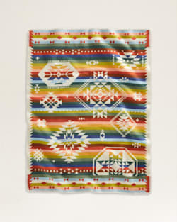 ALTERNATE VIEW OF WILD BLOOMS CRIB BLANKET IN WHITE/CORAL MULTI image number 2